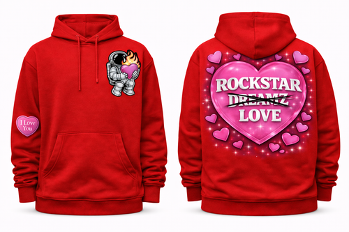 “Rockstar Love” Patch Hoodie